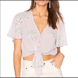 Show Me Your Mumu Tortuga Tie Top